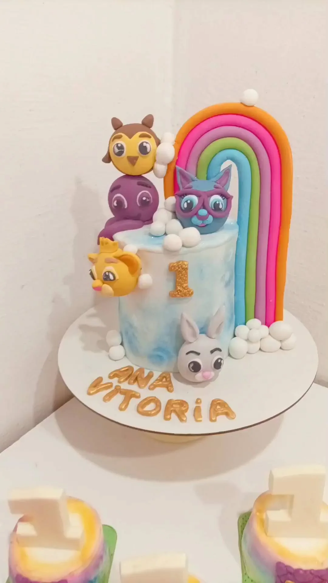 Bolo ou doce artístico Rouse Lobo