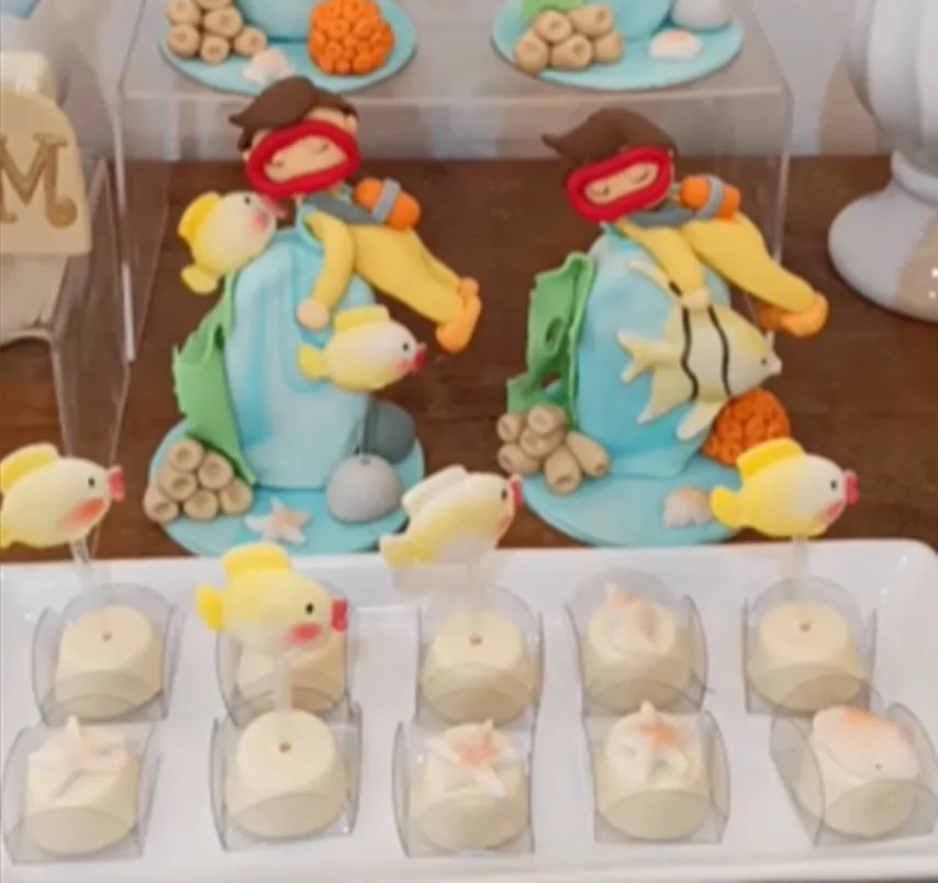 Doces personalizados para festa